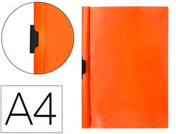 Carpeta beautone dossier pinza lateral 45301 polipropildin a4 naranja 25 h. pinza des-pack de 10 retractilado