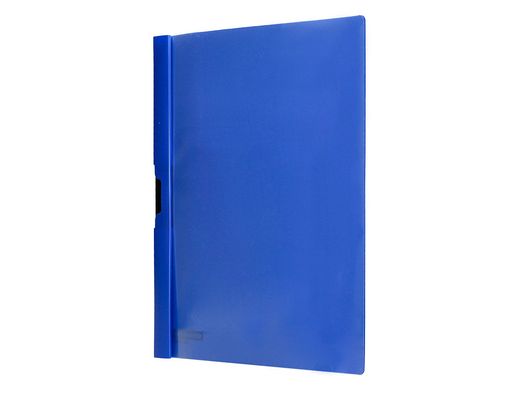 Carpeta beautone dossier pinza lateral 45302 polipropildin-a4 azul 25 h. pinza desliz-pack de 10 retractilado