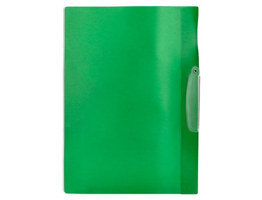 Carpeta beautone dossier pinza lateral 48383 polipropildin a4 verde pinza giratoria -pack de 10 retractilado