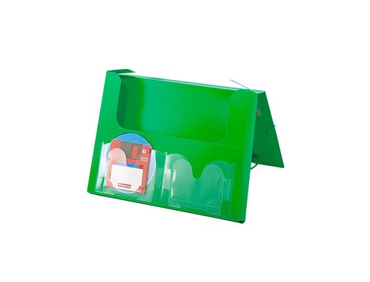 Carpeta Beautone Portadocumentos 36903 Polipropileno Dina4 Verde Lomo 50 Mm