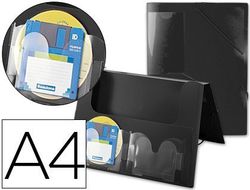 Carpeta Beautone Portadocumentos 36905 Polipropileno Din A4 Negra Lomo 50 Mm