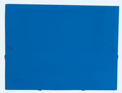 Carpeta Beautone Portadocumentos Gomas 36932 Polipropileno Din A4 Azul Transparente -Lomo 25 Mm