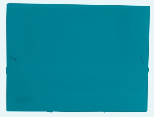 Carpeta Beautone Portadocumentos Gomas 36933 Polipropileno Din A4 Verde Transparente -Lomo 25 Mm