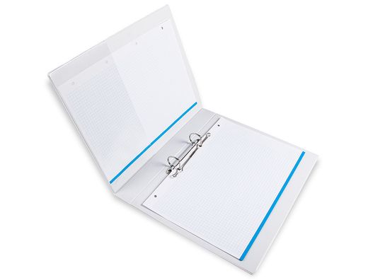 Carpeta Canguro 2 Anillas Mixtas 25Mm Liderpapel A4 Plastico Blanca