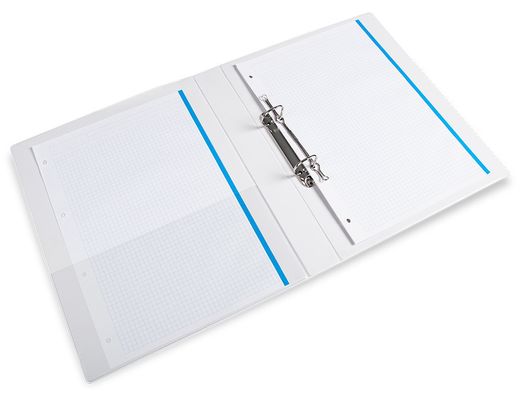 Carpeta Canguro 2 Anillas Mixtas 25Mm Liderpapel A4 Plastico Blanca