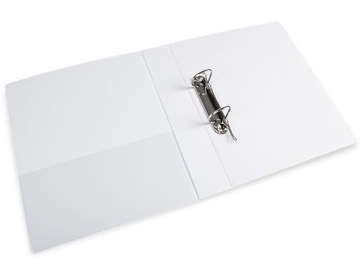Carpeta Canguro 2 Anillas Mixtas 40Mm Liderpapel A4 Plastico Blanca