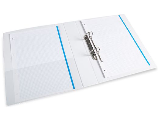 Carpeta Canguro 2 Anillas Mixtas 40Mm Liderpapel A4 Plastico Blanca