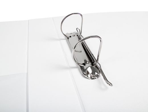 Carpeta Canguro 2 Anillas Mixtas 40Mm Liderpapel A4 Plastico Blanca