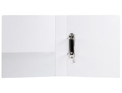 Carpeta Canguro 2 Anillas Mixtas 40Mm Liderpapel A4 Plastico Blanca