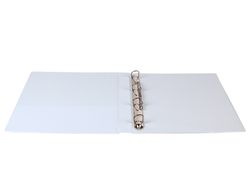 Carpeta Canguro 4 Anillas Mixtas 16Mm Liderpapel A4 Plastico Blanca