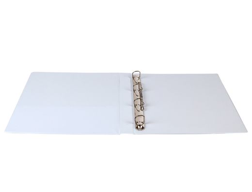 Carpeta Canguro 4 Anillas Mixtas 16Mm Liderpapel A4 Plastico Blanca