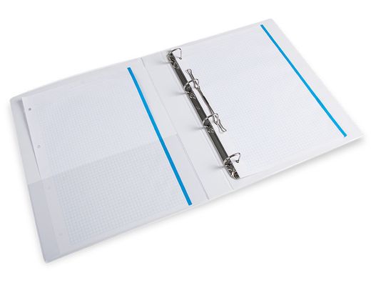 Carpeta Canguro 4 Anillas Mixtas 25Mm Liderpapel A4 Plastico Blanca