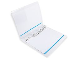 Carpeta Canguro 4 Anillas Mixtas 25Mm Liderpapel A4 Plastico Blanca