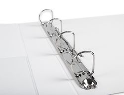 Carpeta Canguro 4 Anillas Mixtas 25Mm Liderpapel A4 Plastico Blanca