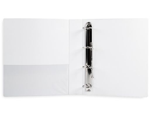Carpeta Canguro 4 Anillas Mixtas 40Mm Liderpapel A4 Plastico Blanca