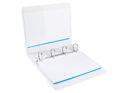 Carpeta Canguro 4 Anillas Mixtas 55Mm Liderpapel A4 Plastico Blanca