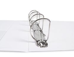 Carpeta Canguro 4 Anillas Mixtas 55Mm Liderpapel A4 Plastico Blanca