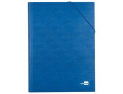 Carpeta Clasificadora Liderpapel 12 Departamentos Folio Prolongado Carton Forrado Azul