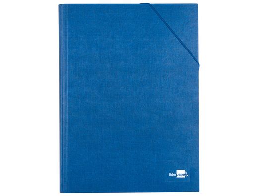 Carpeta Clasificadora Liderpapel 12 Departamentos Folio Prolongado Carton Forrado Azul