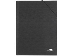 Carpeta Clasificadora Liderpapel 12 Departamentos Folio Prolongado Carton Forrado Negra