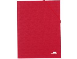 Carpeta Clasificadora Liderpapel 12 Departamentos Folio Prolongado Carton Forrado Roja