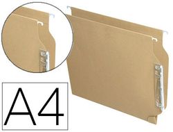 Carpeta Colgante Fade Din A4 Visor Lateral Kraft Eco