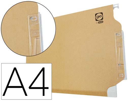 Carpeta Colgante Gio Din A4 Visor Lateral Tamaño 330X275X345 Mm
