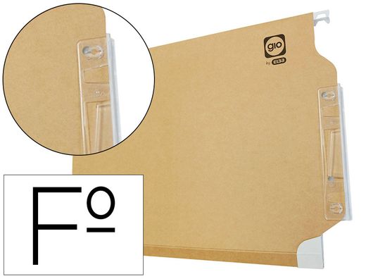Carpeta Colgante Gio Folio 50200 Visor Lateral -Tamaño 365X275X355 Mm
