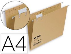 Carpeta colgante hamelin din a4 visor superior kraft eco