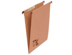 Carpeta colgante hamelin din a4 visor superior kraft eco