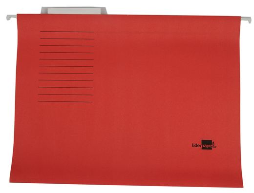 Carpeta Colgante Liderpapel A4 Roja