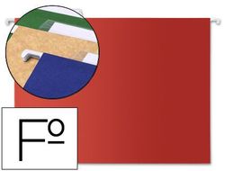 Carpeta Colgante Liderpapel Folio Roja