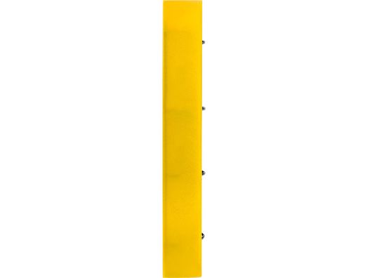 Carpeta con recambio liderpapel a4 cuadro 5mm 100 hojas 80g polipropileno 4 anillas 40mm amarillo fluor
