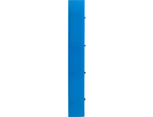 Carpeta con recambio liderpapel a4 cuadro 5mm 100 hojas 80g polipropileno 4 anillas 40mm azul translucido
