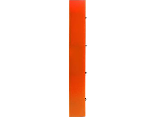 Carpeta con recambio liderpapel a4 cuadro 5mm 100 hojas 80g polipropileno 4 anillas 40mm naranja fluor