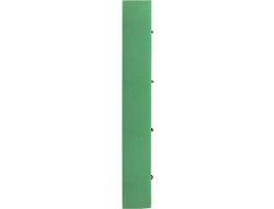 Carpeta con recambio liderpapel a4 cuadro 5mm 100 hojas 80g polipropileno 4 anillas 40mm verde manzana