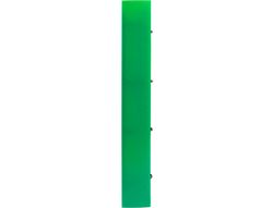 Carpeta con recambio liderpapel a4 cuadro 5mm 100 hojas 80g polipropileno 4 anillas 40mm verde translucido