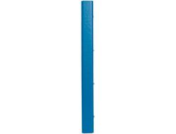 Carpeta con recambio y solapa liderpapel antartik a4 cuadro 5 mm forrada 4 anillas redondas 40mm color azul