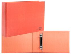 Carpeta de 2 Anillas 25Mm Mixtas Liderpapel Cuarto Apaisado Carton Cuero Forrado Compresor Plastico