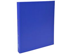 Carpeta de 2 Anillas 30Mm Redondas Exacompta Din A4 Carton Forrado Azul