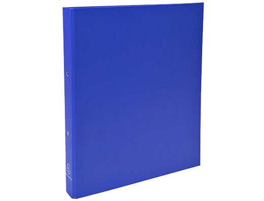 Carpeta de 2 Anillas 30Mm Redondas Exacompta Din A4 Carton Forrado Azul