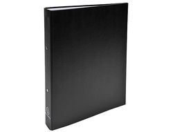 Carpeta de 2 Anillas 30Mm Redondas Exacompta Din A4 Carton Forrado Negro