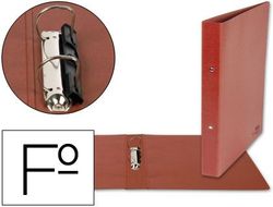 Carpeta de 2 Anillas 40Mm Mixtas Liderpapel Foliocarton Cuero