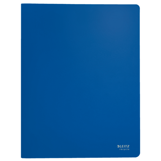 Carpeta de 20 fundas Leitz Recycle. PP. DIN A4, azul