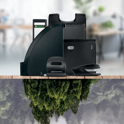 Carpeta de 20 fundas Leitz Recycle. PP. DIN A4, verde