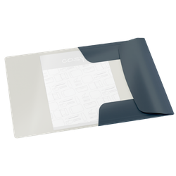 Carpeta de 3 solapas Leitz Cosy. DIN A4. Cartón, gris