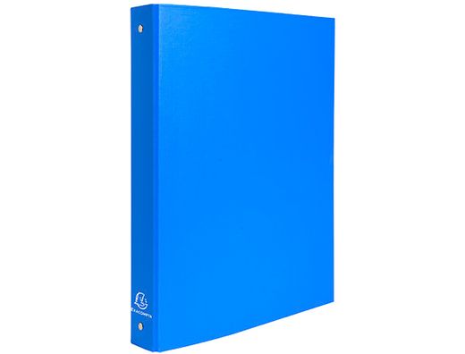 Carpeta de 4 Anillas 30Mm Redondas Exacompta Din A4 Carton Forrado Azul Claro