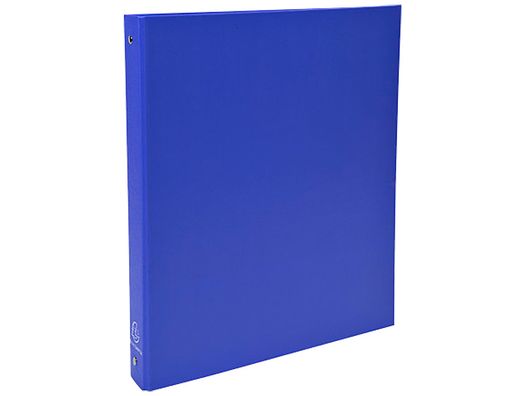 Carpeta de 4 Anillas 30Mm Redondas Exacompta Din A4 Carton Forrado Azul