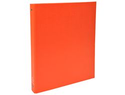 Carpeta de 4 Anillas 30Mm Redondas Exacompta Din A4 Carton Forrado Naranja