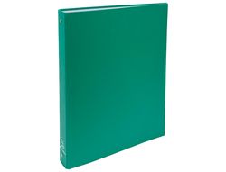 Carpeta de 4 Anillas 30Mm Redondas Exacompta Din A4 Carton Forrado Verde